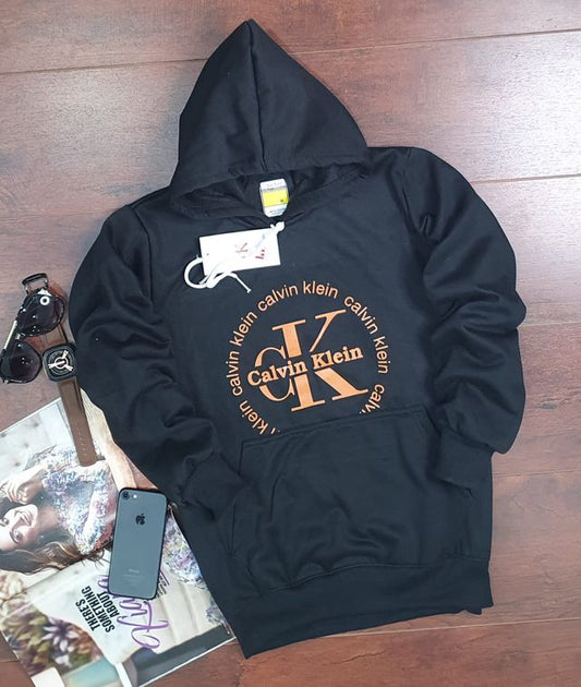 Hoodie for Men Printed Hoodie (Navy Blue, S)