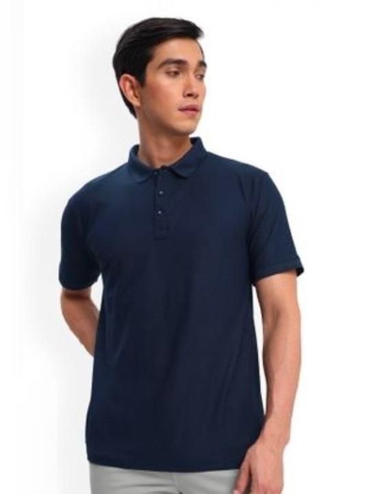 Pack of 3: Poly-Cotton Essential Polo T-Shirts