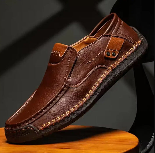Anti-Skid Brown Semi-Formal